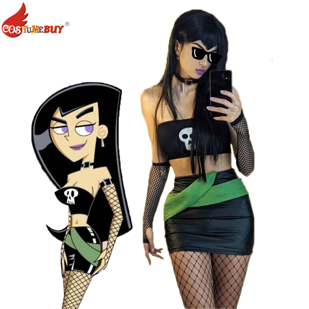 Fishnet Stocking Women - Danny Phantom Animation Sam Manson disfraz