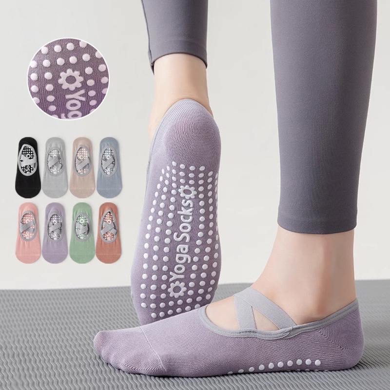 Grip Sock Yoga - Calcetines de Yoga con parte inferior