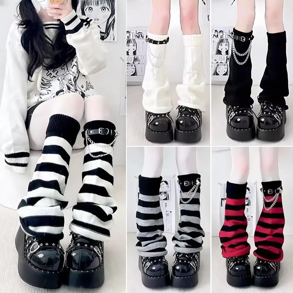 Boot Sock Slouchy - Calentadores de piernas de punto estilo