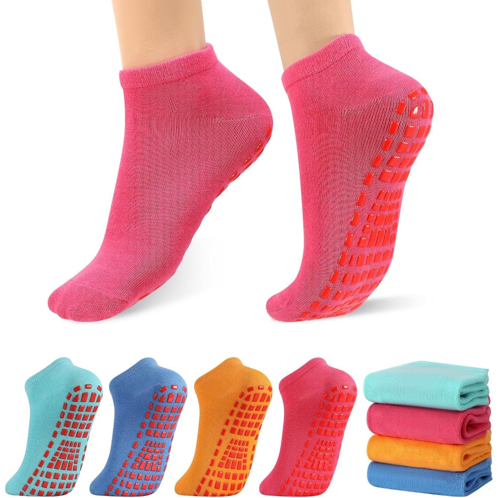 Grip Sock Yoga - Calcetines Antideslizantes para Yoga y Pilates