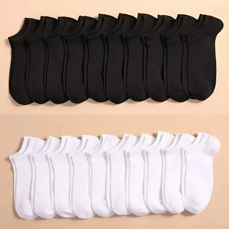 10 Pares de Calcetines Invisib - Ankle Sock Low Cut reseña y precio