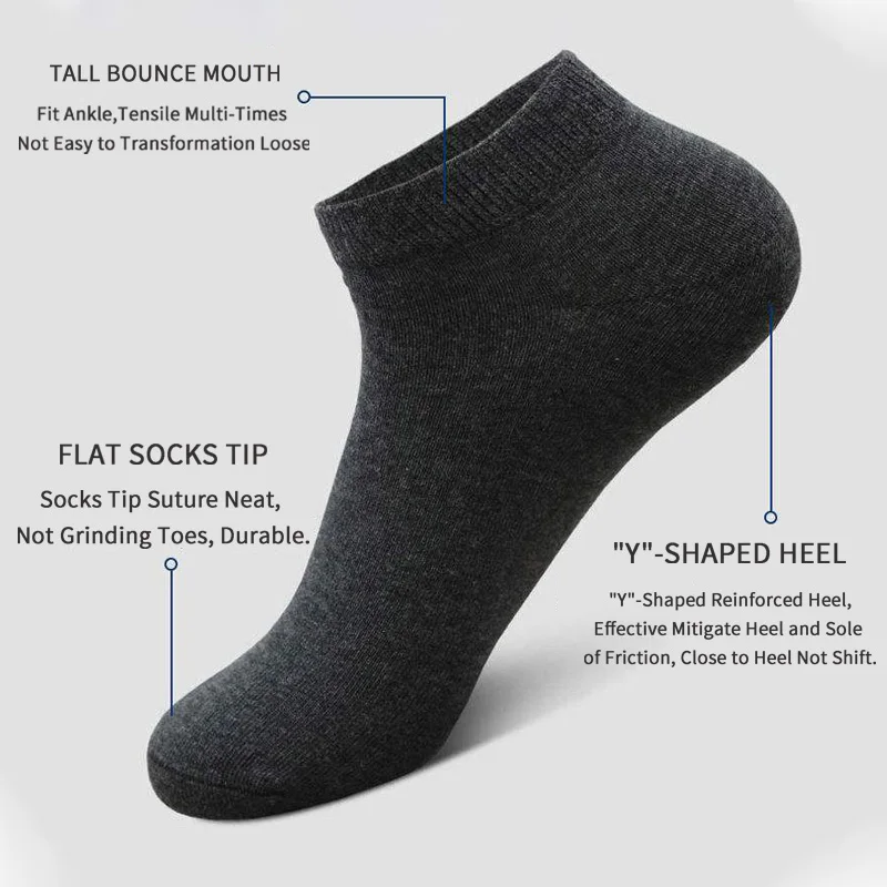 5 pares de calcetines náuticos - No Show Sock Women reseña y precio