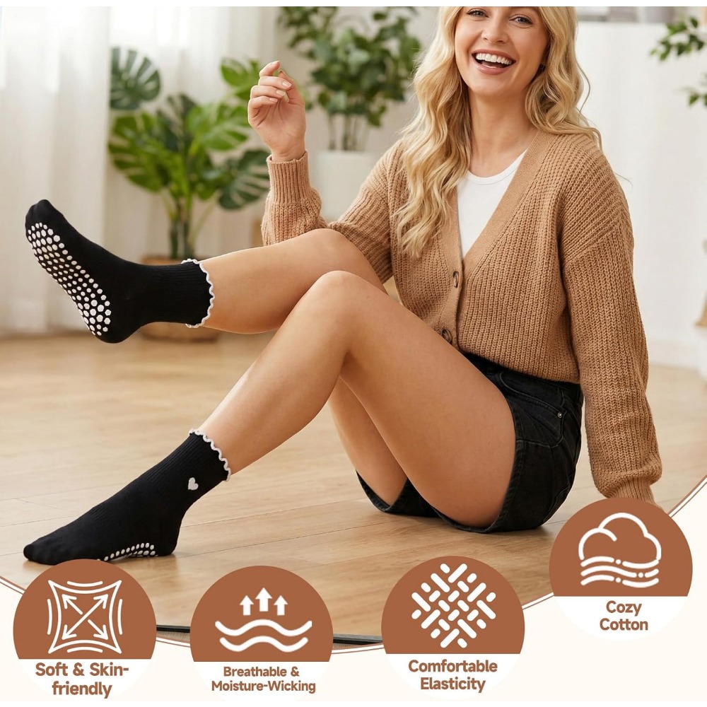 Calcetines de Yoga Elegantes c - Grip Sock Yoga reseña y precio