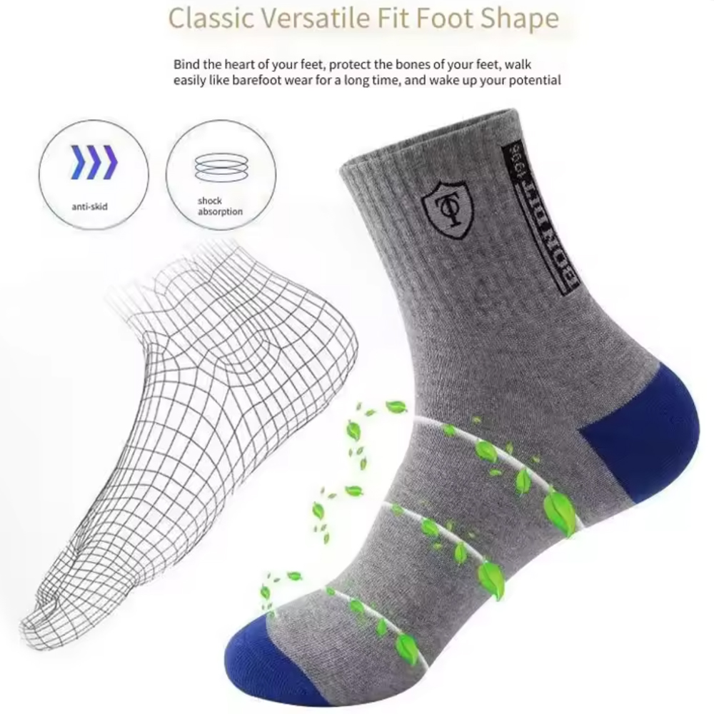 Paquete de 20 Calcetines Térmi - Cotton Crew Sock Pack reseña y precio