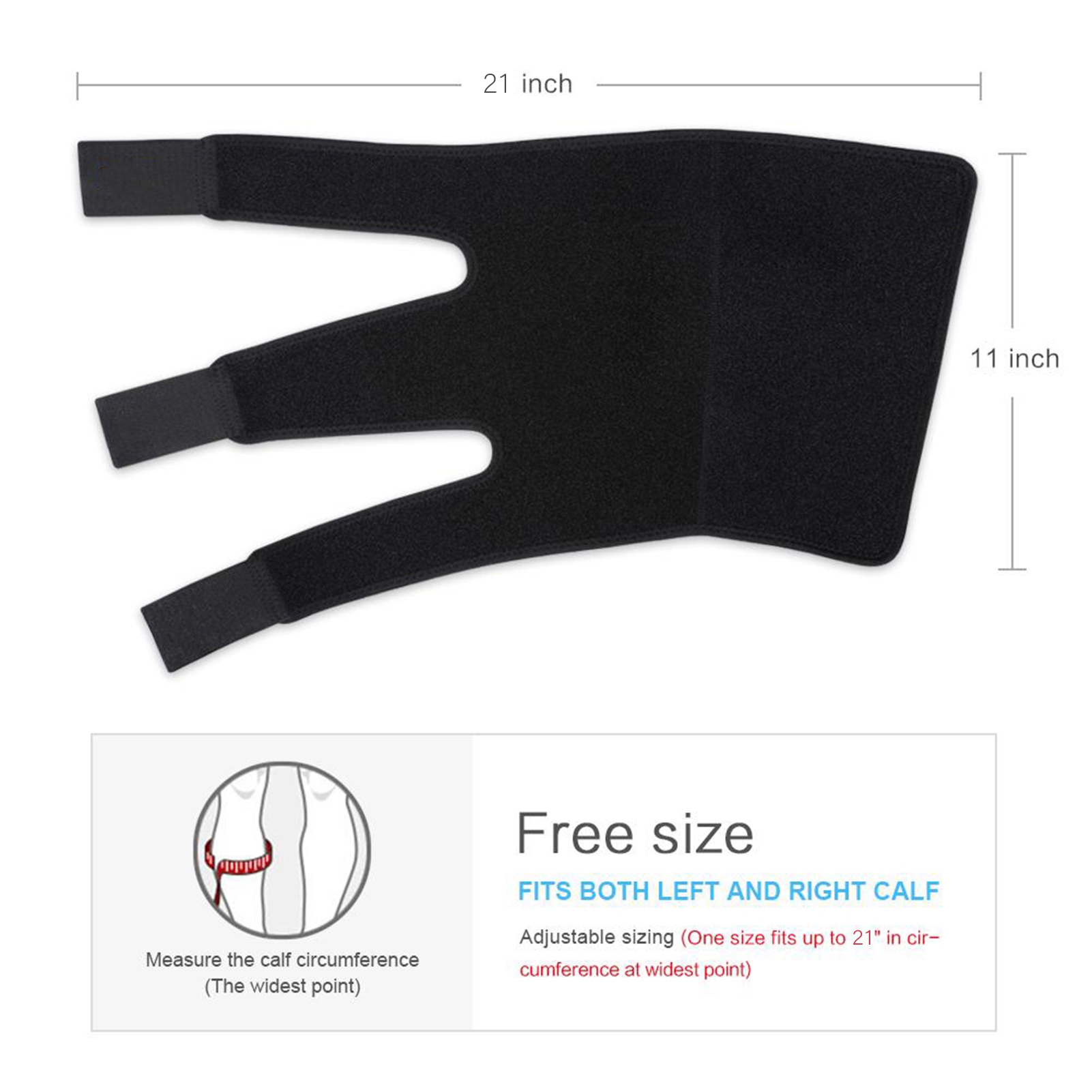 Soporte ajustable para pantorr - Compression Sleeve Calf reseña y precio