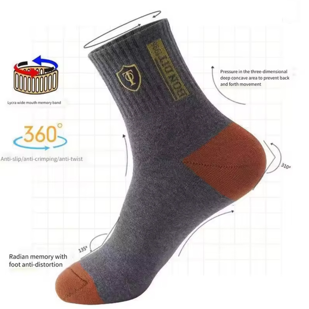 Paquete de 20 Calcetines Térmi - Cotton Crew Sock Pack reseña y precio