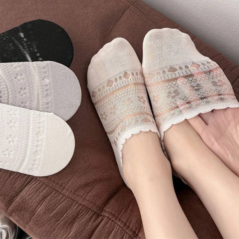 Calcetines de Ballet de Encaje - Invisibility Sock Loafer reseña y precio