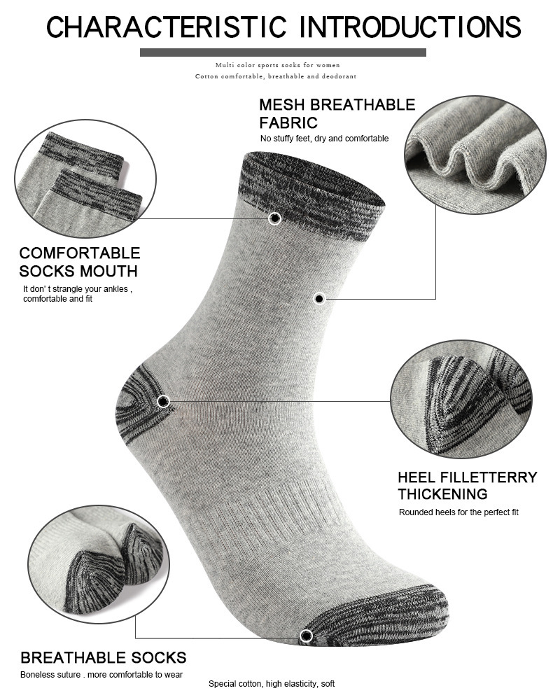 Paquete de 1/5 pares de calcet - Cotton Crew Sock Pack reseña y precio
