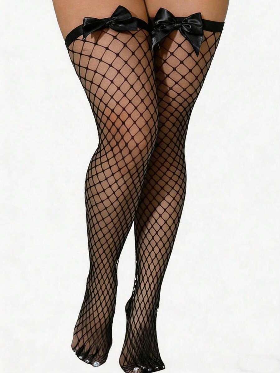 Medias de rejilla hasta el mus - Fishnet Stocking Women reseña y precio